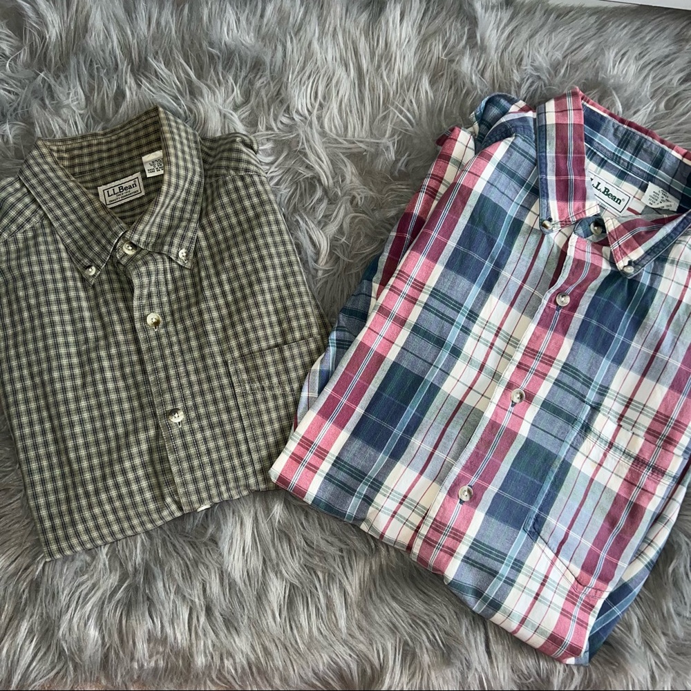 button front top means l.l. bean